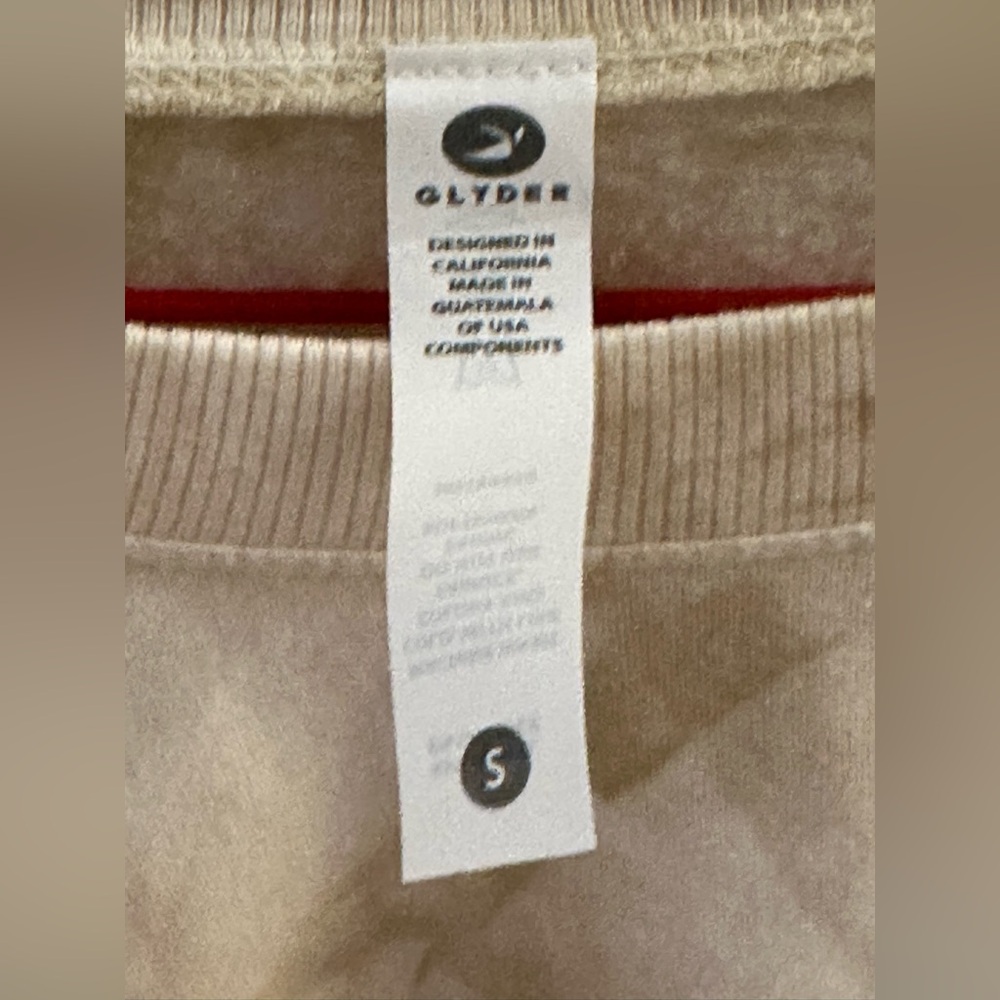 Glyder women’s Lounge Long Sleeve Tie-Dye Sweatshirt - Picture 9 of 15